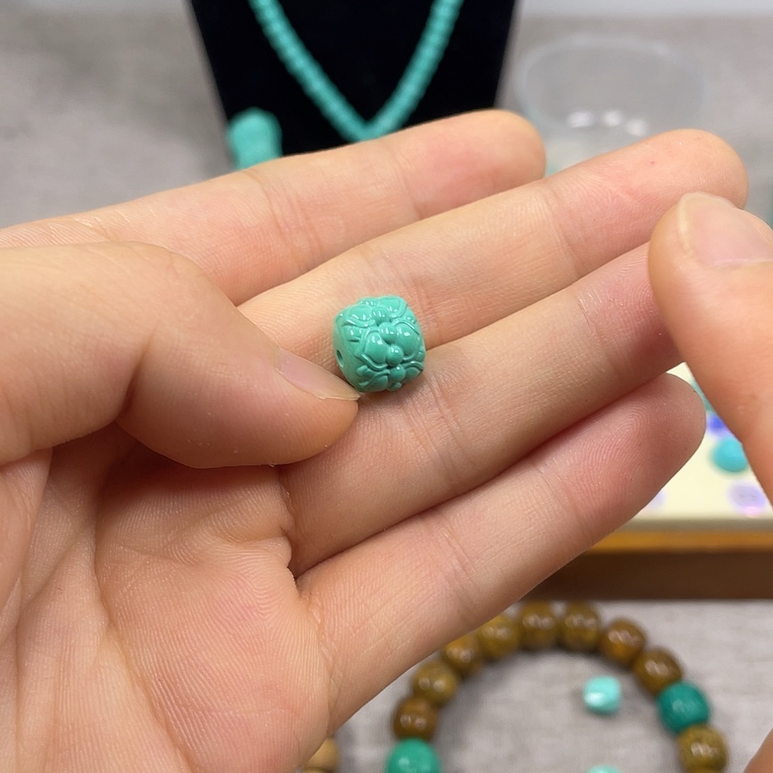 原生态湖北松配饰，直径11