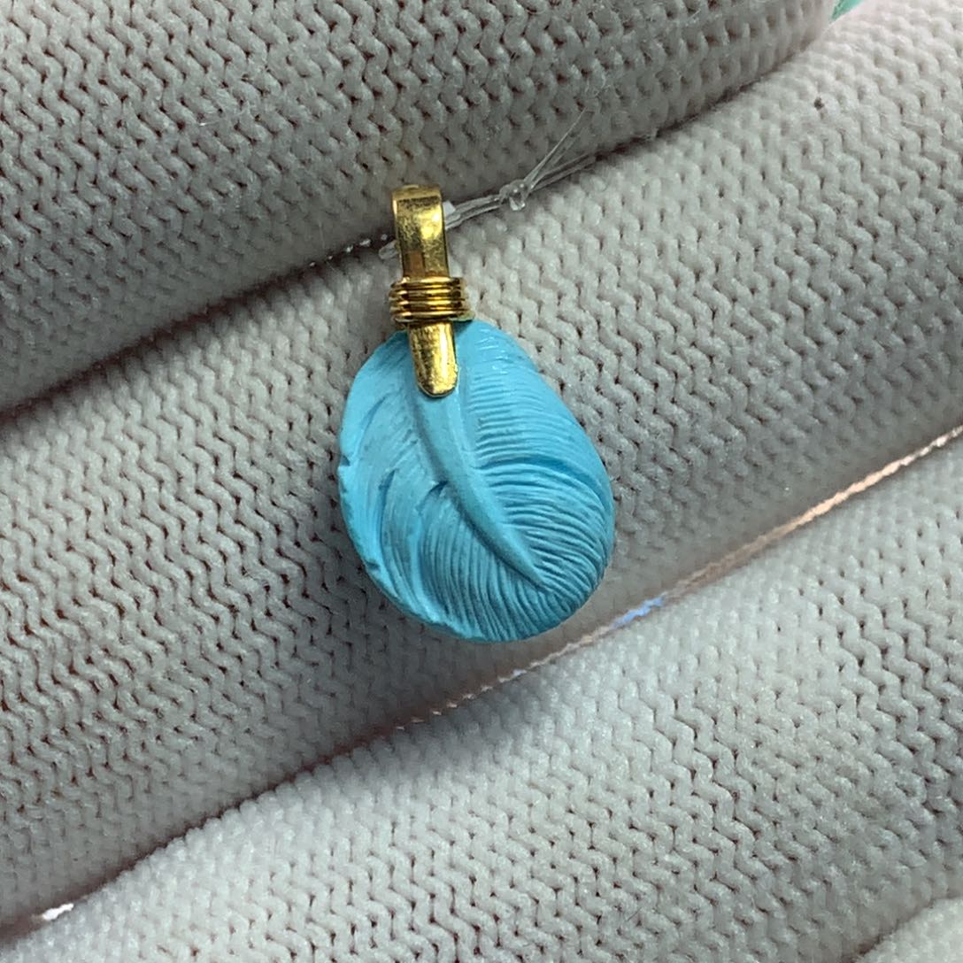 未镶嵌绿松石珠宝奇石