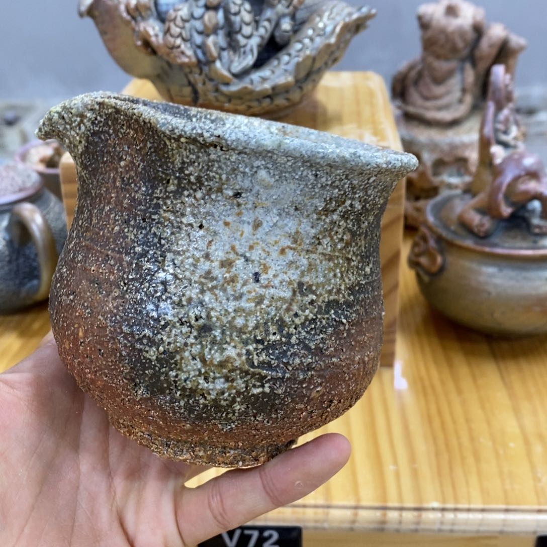 陶园柴烧，精品高货V72n瑕疵