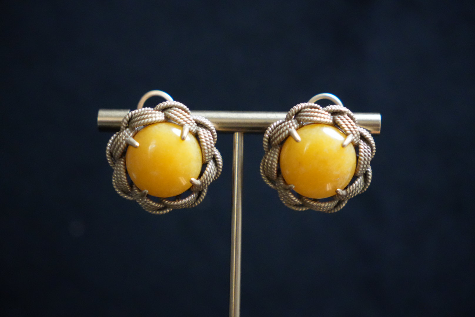 铜合金耳饰 买三送一中古vintage首饰耳饰耳环耳钉时尚立体耳钉