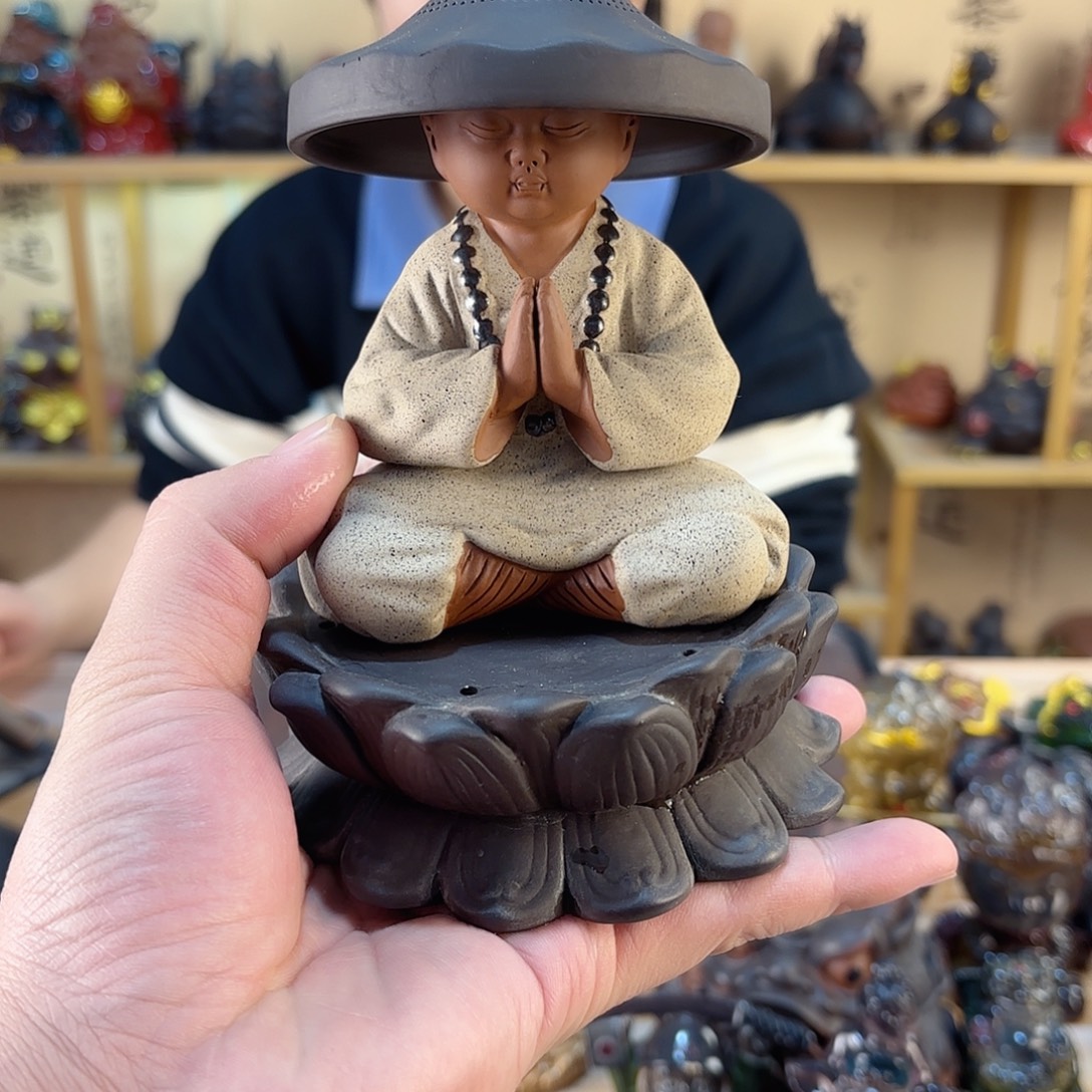 茶宠紫砂紫陶树脂茶宠摆件