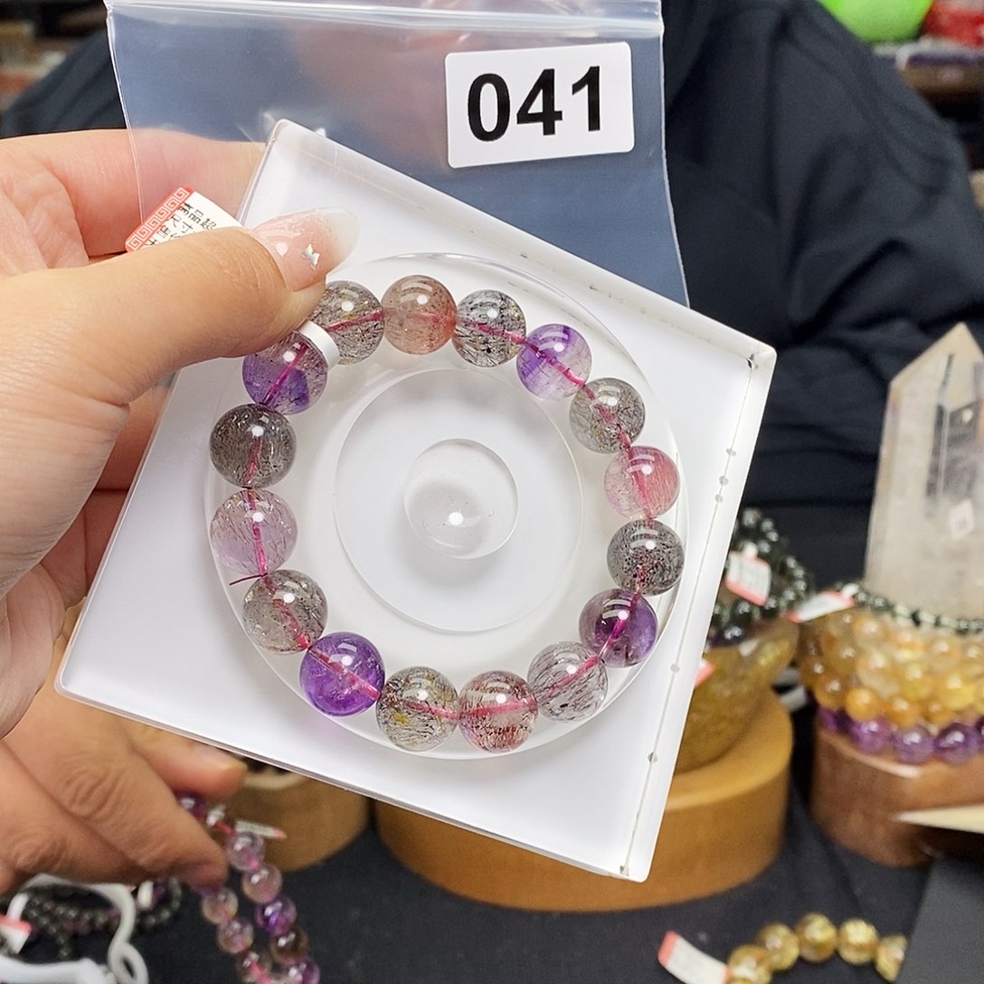 水晶手串 多样性发其一041未镶嵌