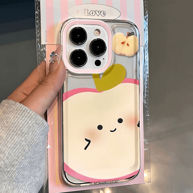 苹果表情适用苹果14PROMAX手机壳iPhone15软壳13可爱12透明11全包