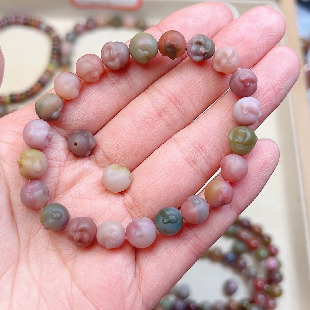 玛瑙/玉髓珠宝半成品未镶嵌