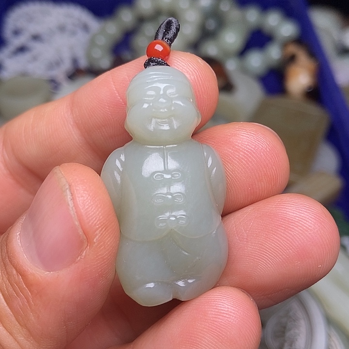 颈饰未镶嵌和田玉安**茶