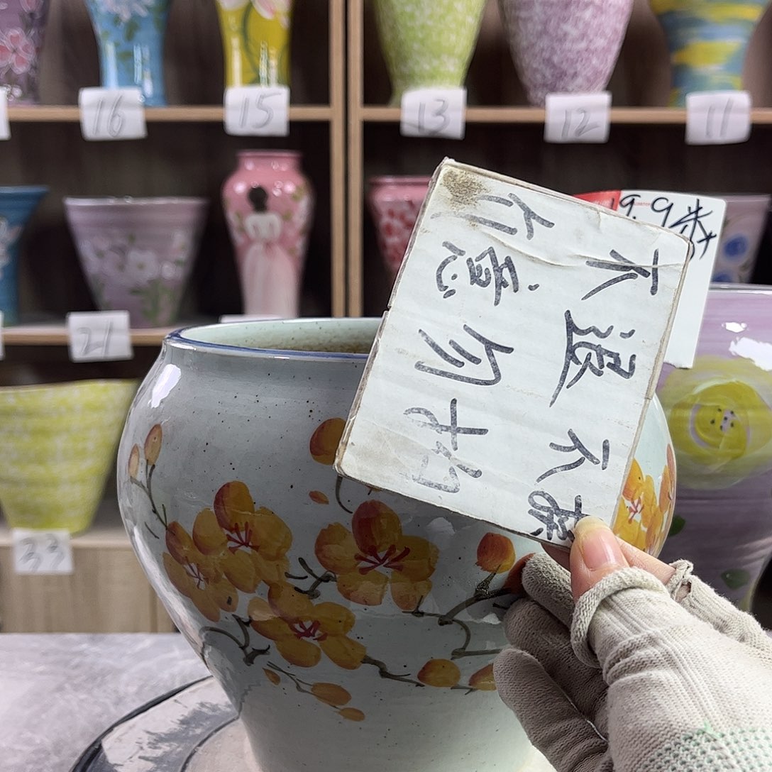 景德镇陶瓷花盆花盆