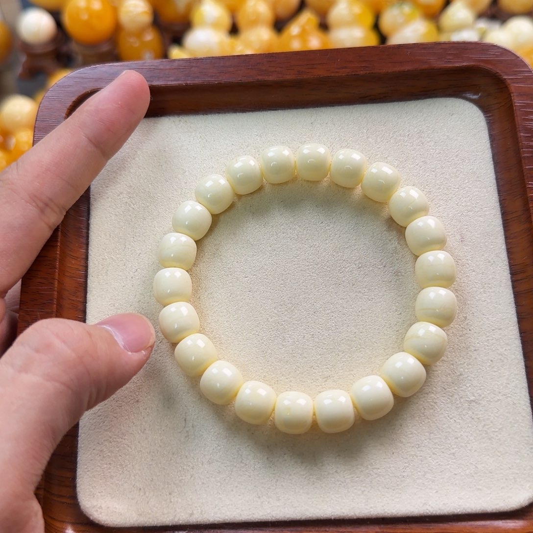 琥珀未镶嵌珠宝奇石10mm同料