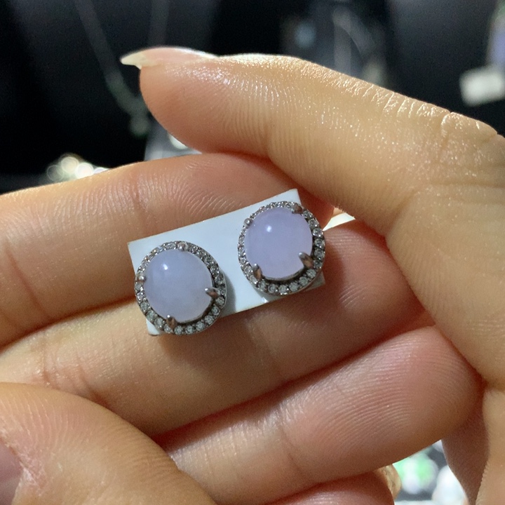 翡翠银S925镶嵌戒指