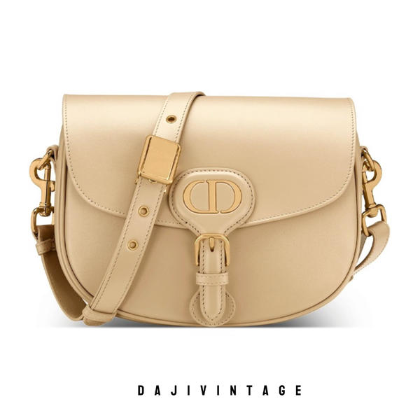 大吉中古/DIOR迪奥浅驼色Bobby中号斜挎包