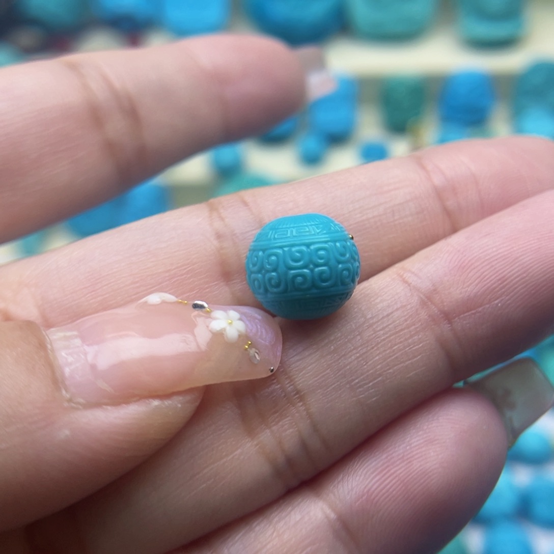 未镶嵌绿松石珠宝奇石