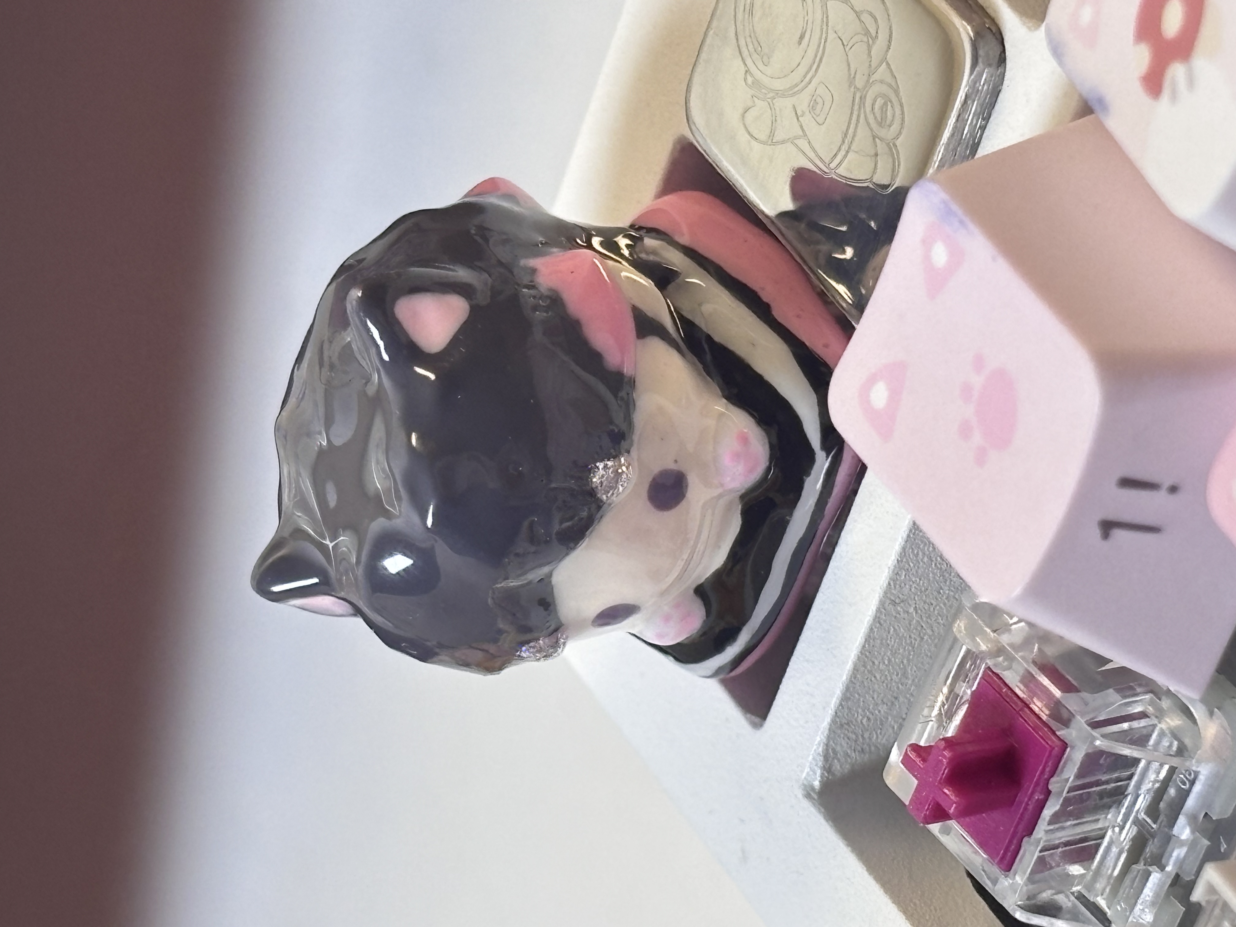 【猫猫暮蝶】芝麻定制个性键帽