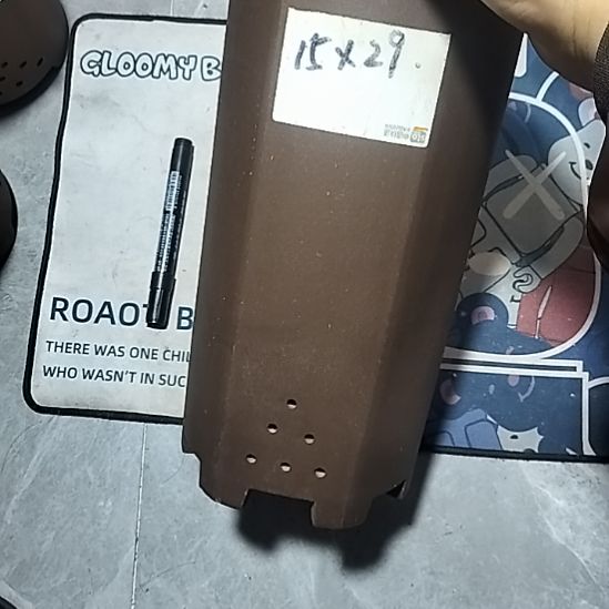 紫砂高六方带口沿一个