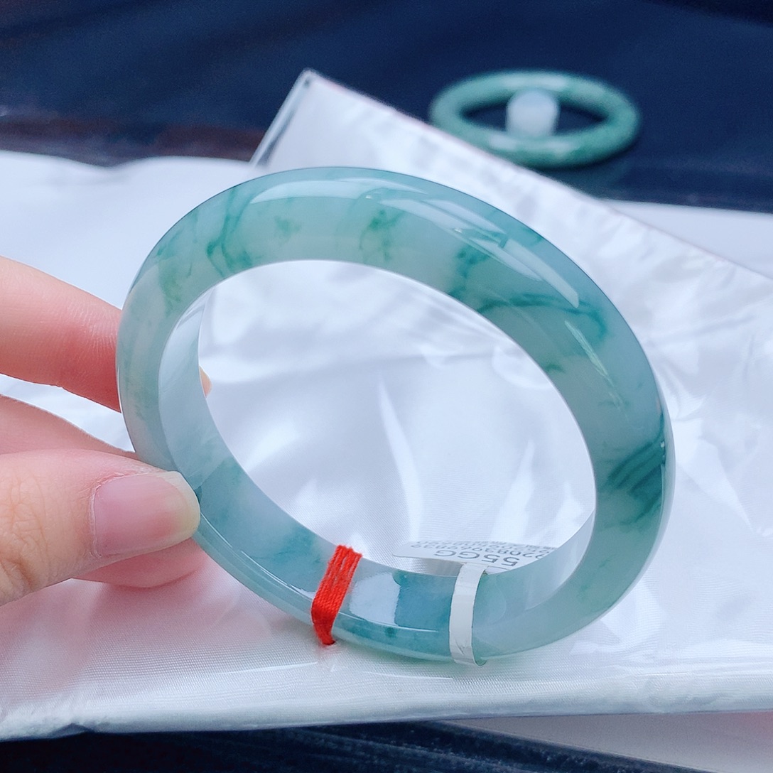 翡翠未镶嵌手镯缅甸天然翡翠a货手镯