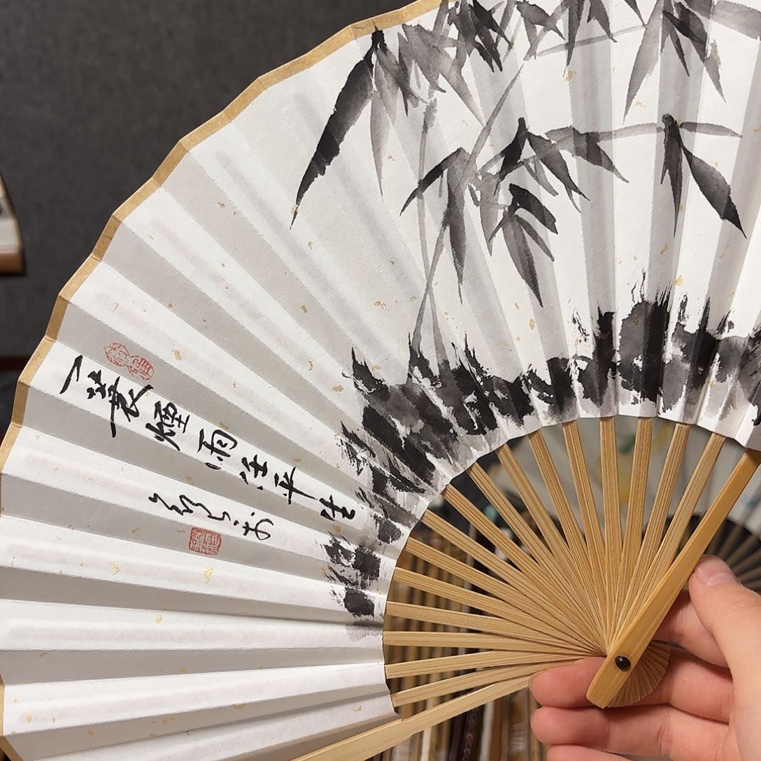 书法手写手绘作品7寸玉竹一蓑烟雨任平生