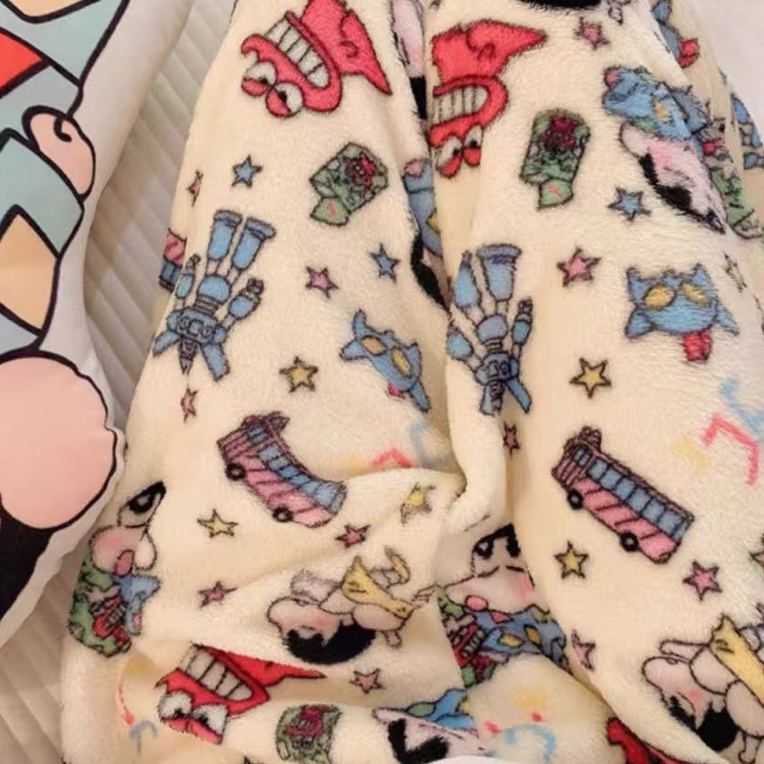 加绒高腰宽松百搭显瘦阔腿香蕉直筒拖地长裤春秋适用