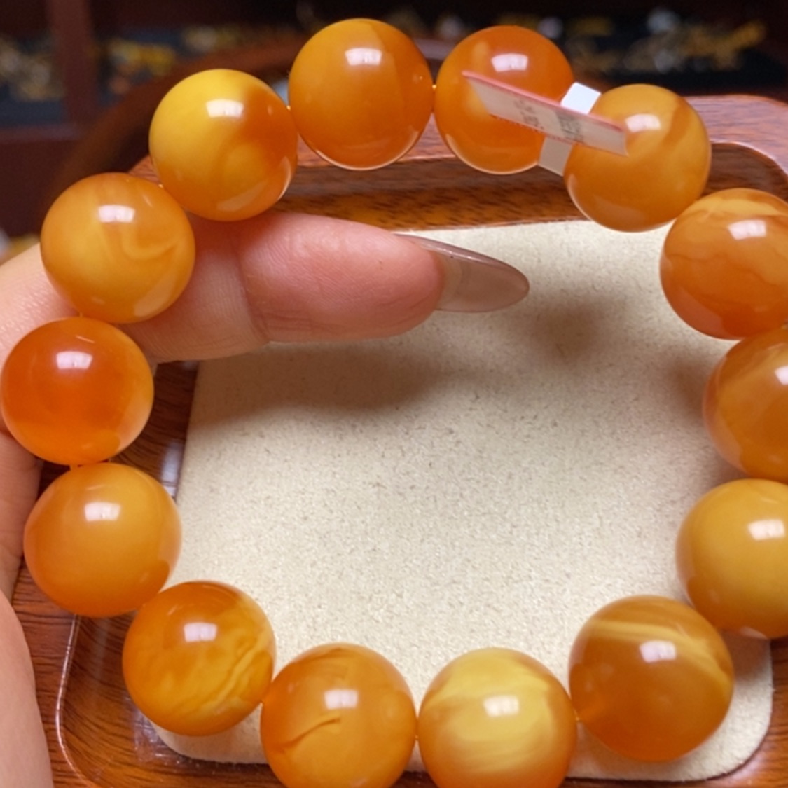 【闪购商品】蜜蜡手链未镶嵌手串