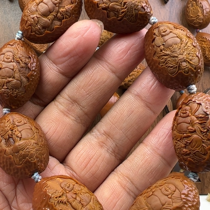 手串/手链橄榄核2.2九龙弥勒