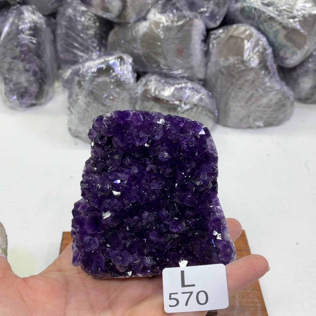 摆件未镶嵌水晶天然紫水晶