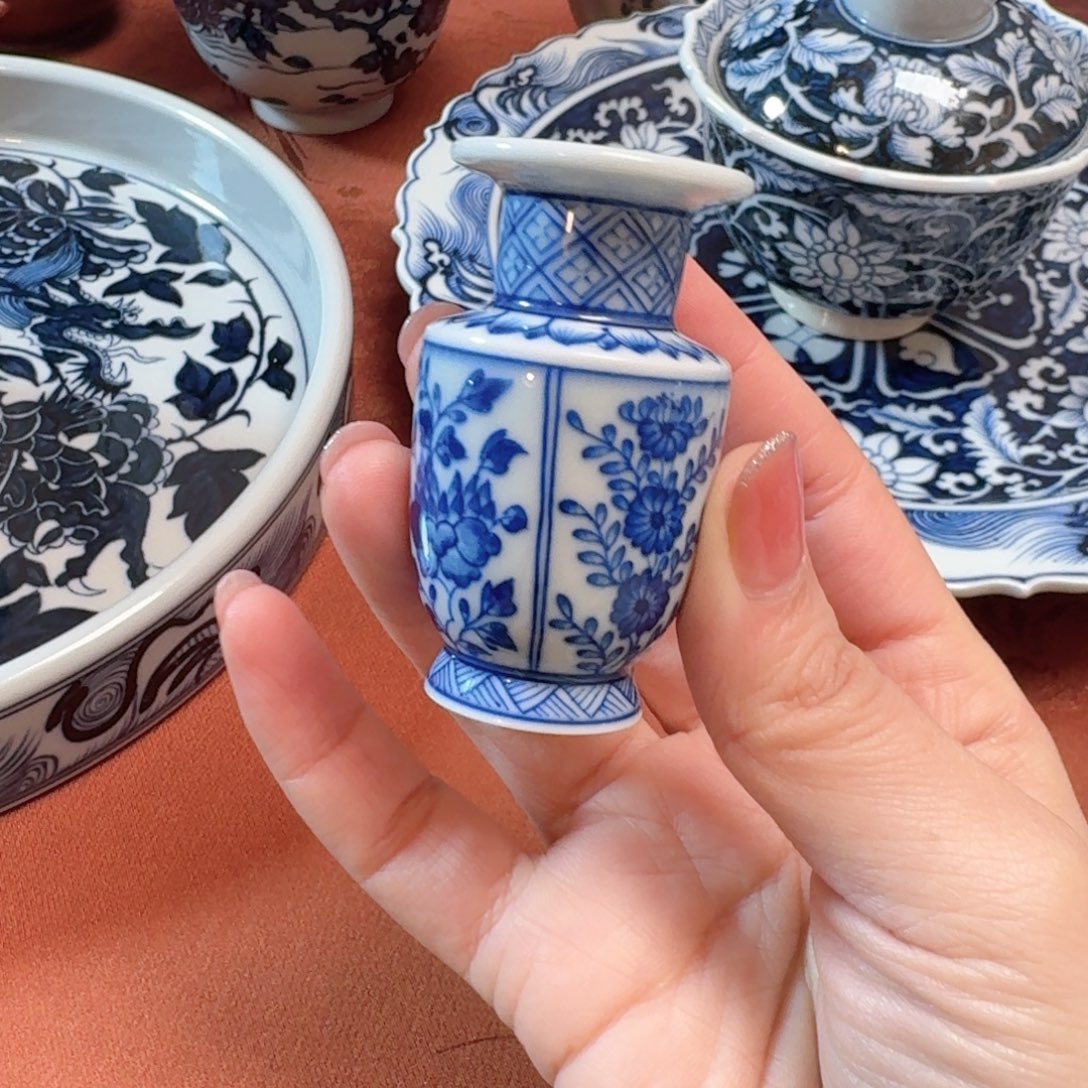 李***焱陶摆件手工手绘景德镇陶瓷