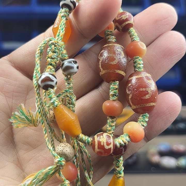 玛瑙未镶嵌手链T9如意多样发其一