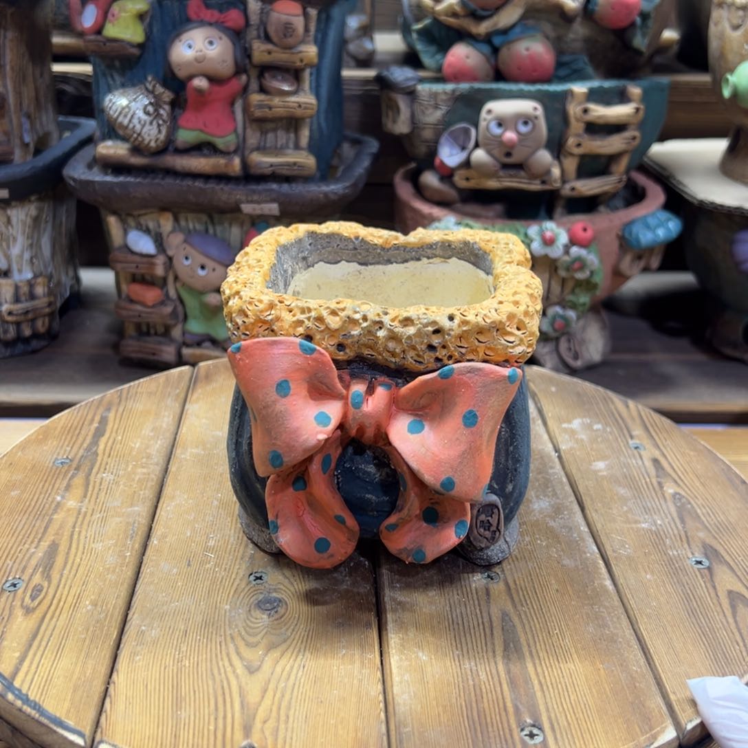 红陶嘻哈多肉花盆