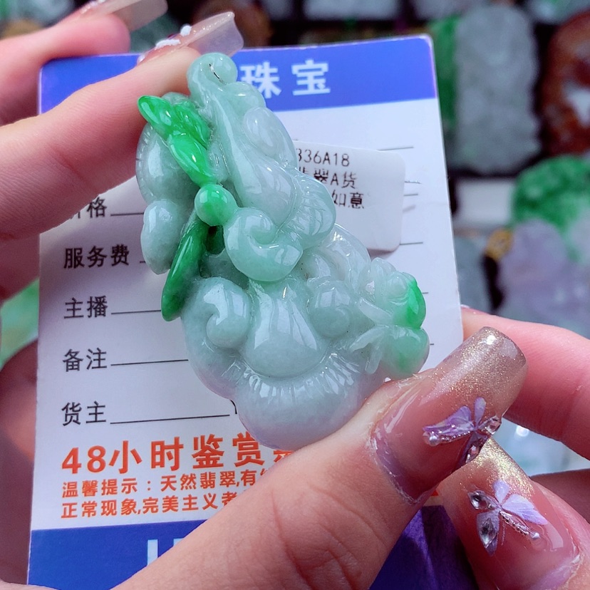 【闪购商品】翡翠颈饰未镶嵌挂件