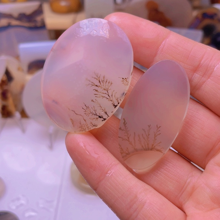 玛瑙/玉髓未镶嵌吊坠(不含链)