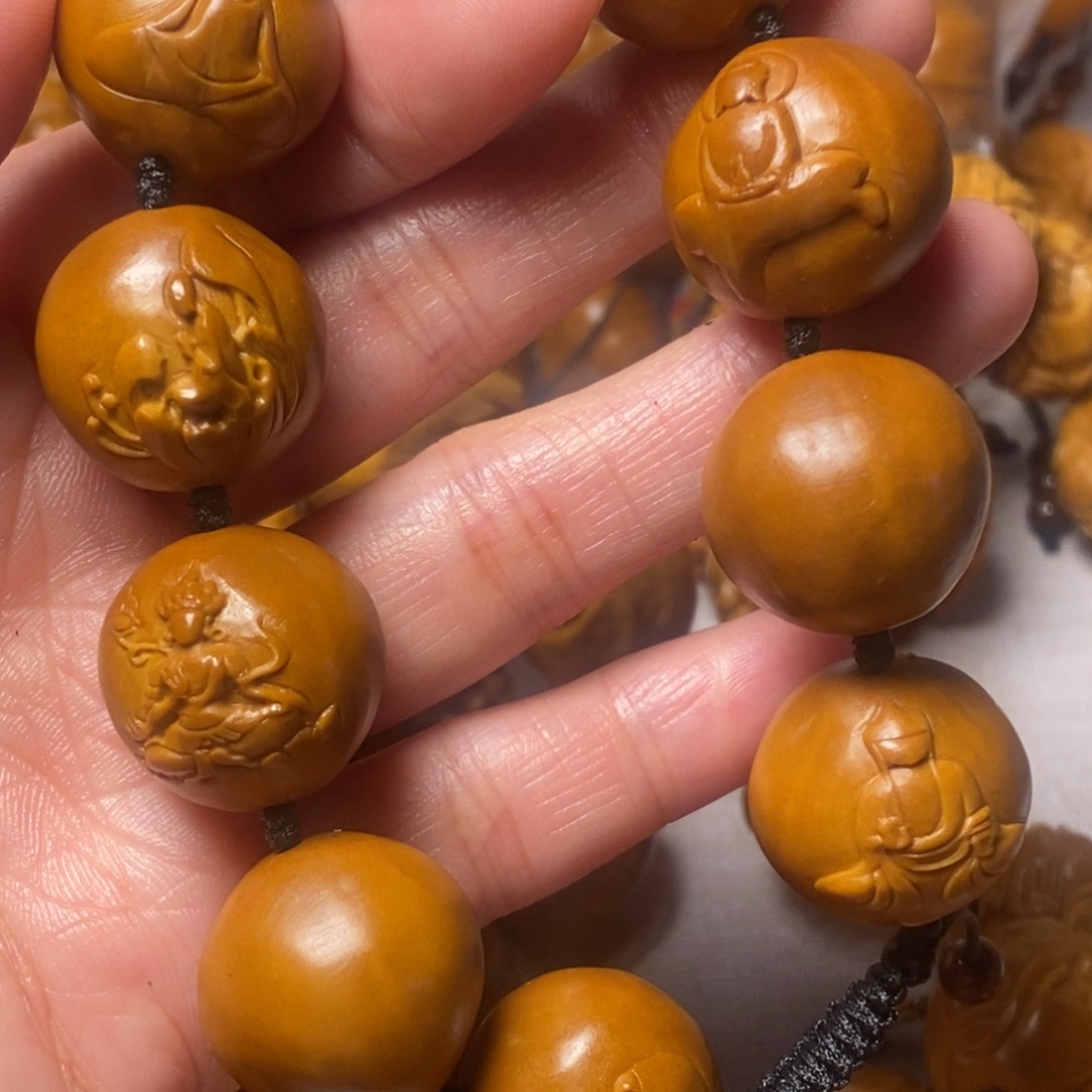 橄榄核手串/手链无相佛精品