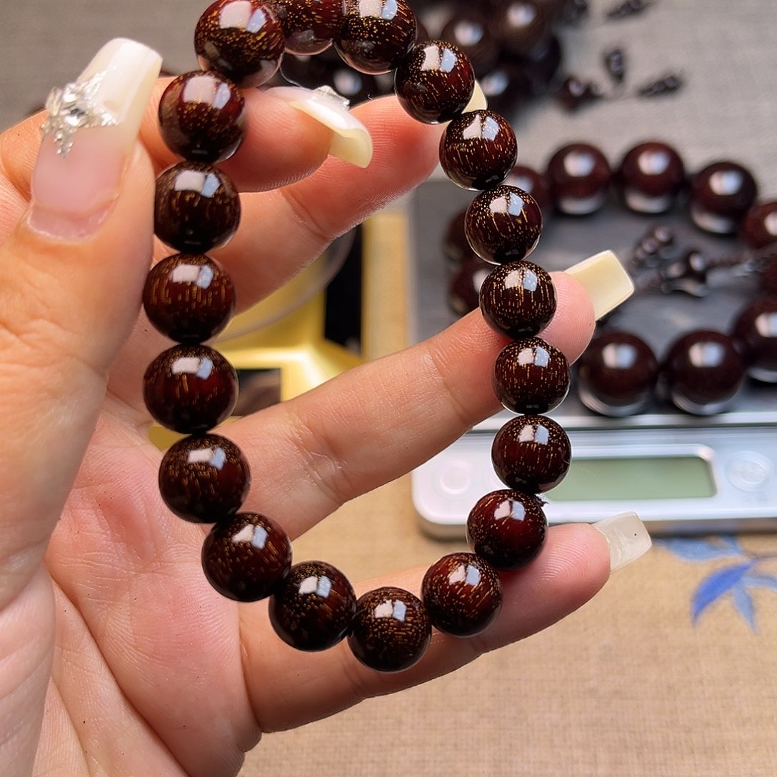 檀香紫檀（小叶紫檀）1.0 19颗爆星