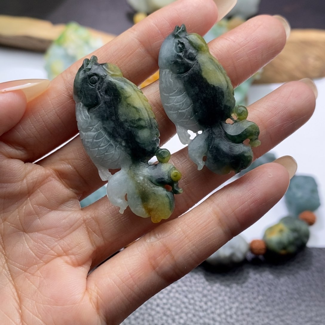 定制翡翠未镶嵌雯*雯