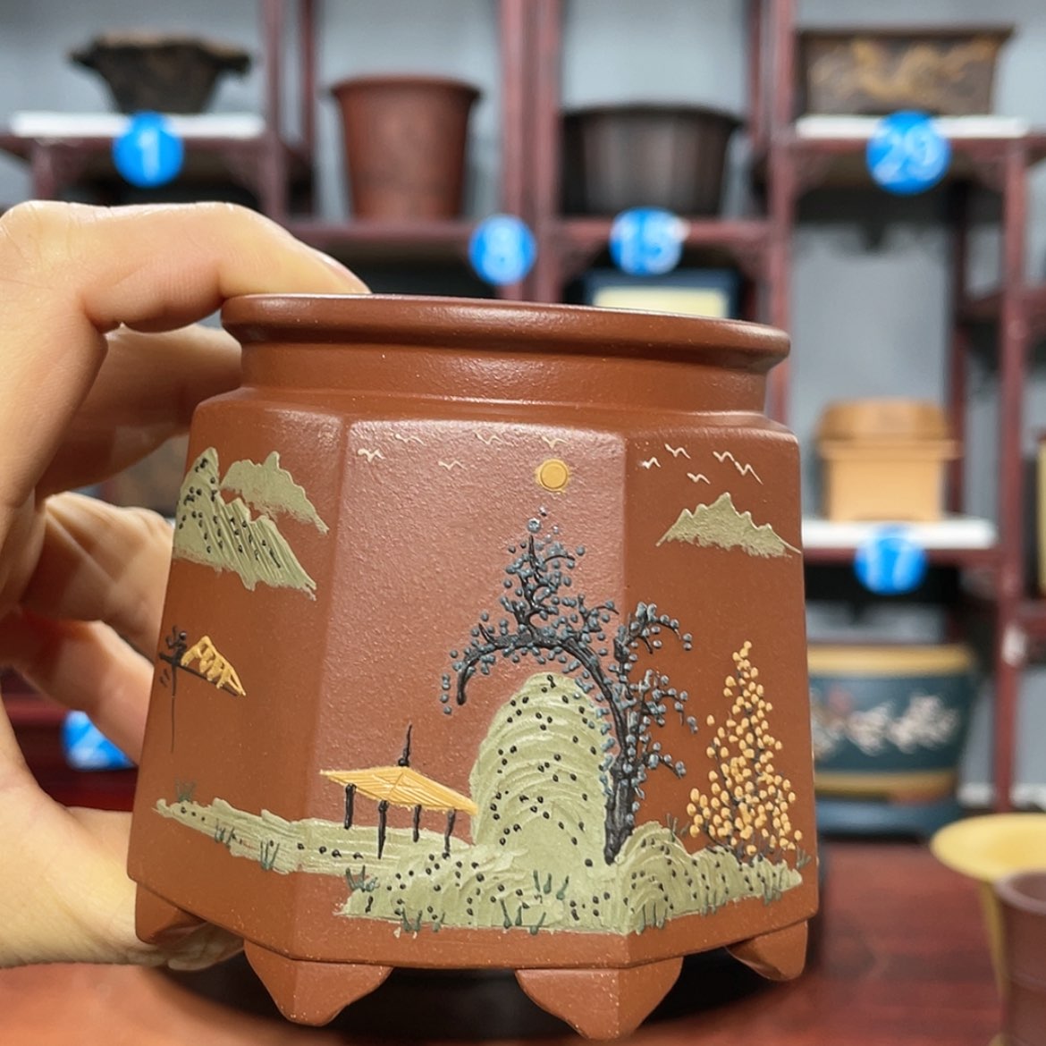 【闪购商品】紫砂花盆紫砂花盆