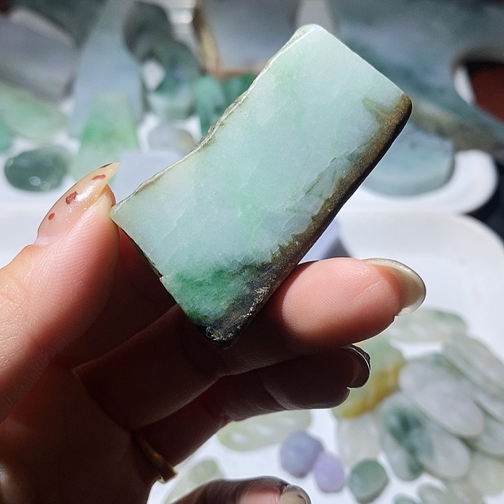 翡翠散珠天然翡翠