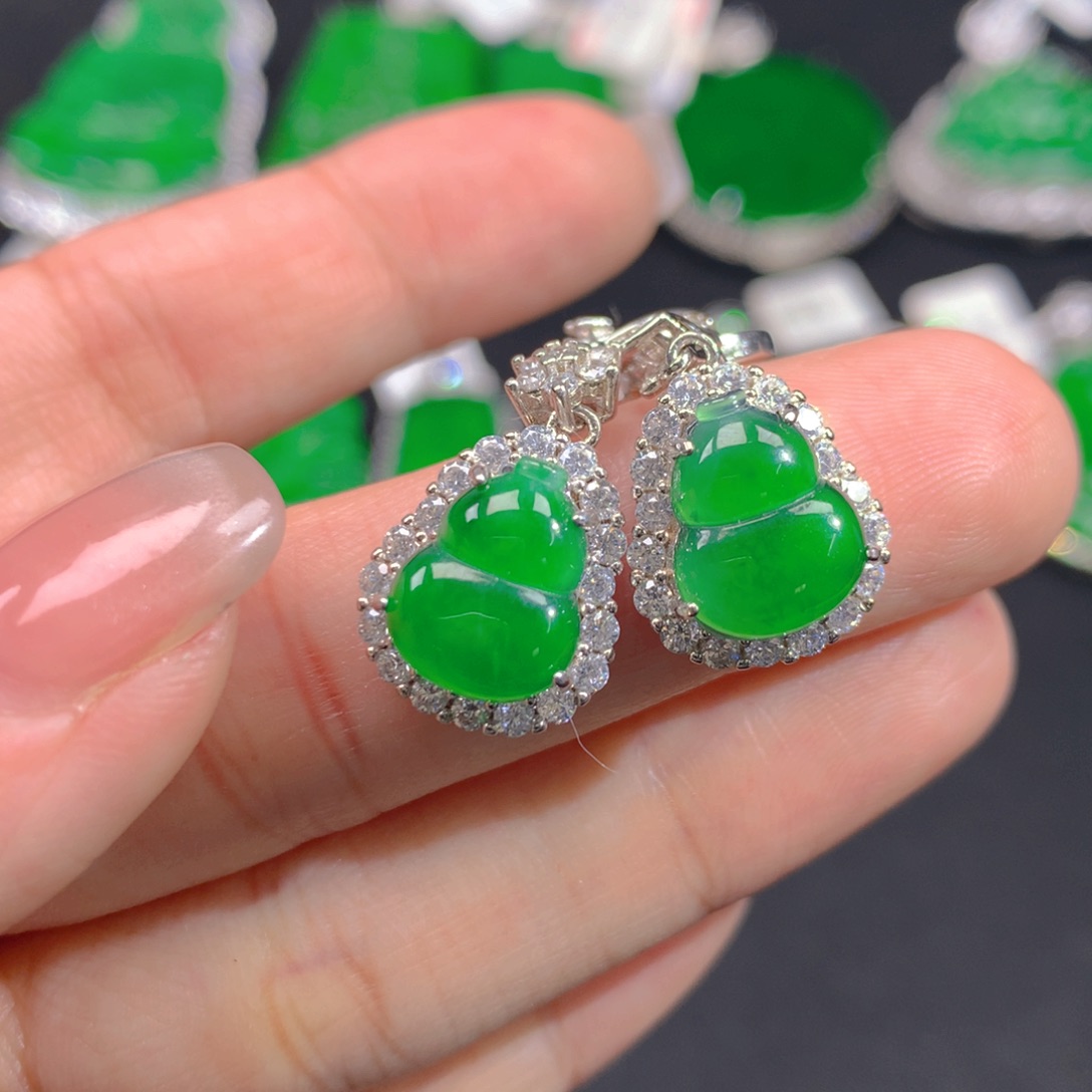 翡翠颈饰银S925镶嵌1111111111