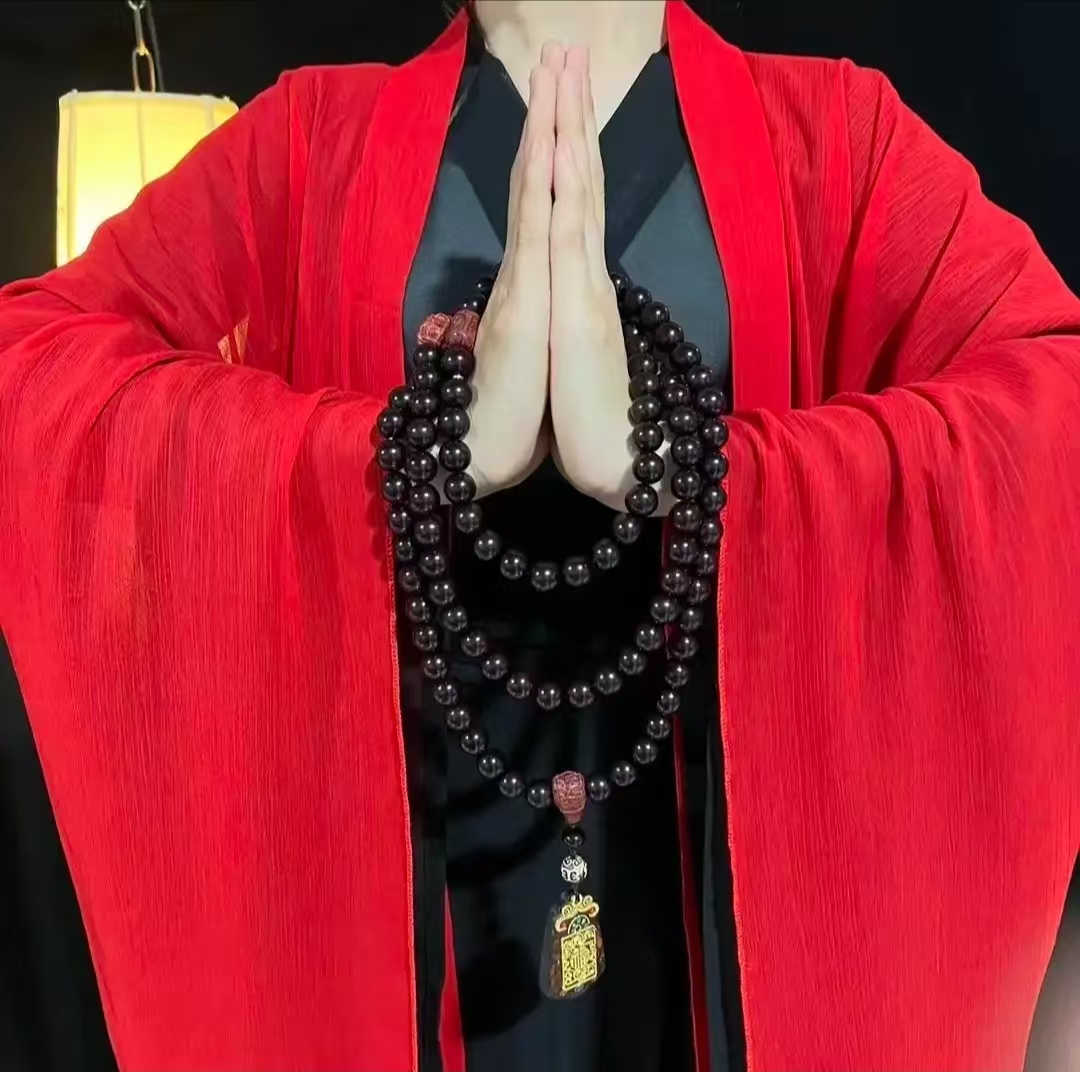 【糖心老料】糖心老料大尺寸13mm圆珠手持脖挂白玉菩提根菩提根手串