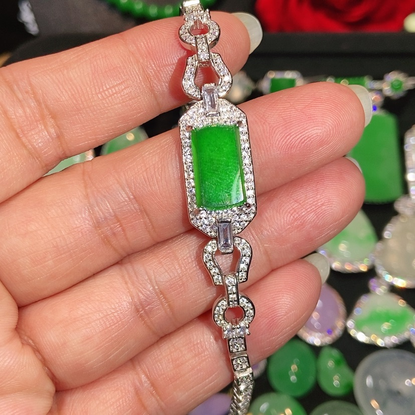 【闪购商品】未镶嵌手链翡翠天然翡翠