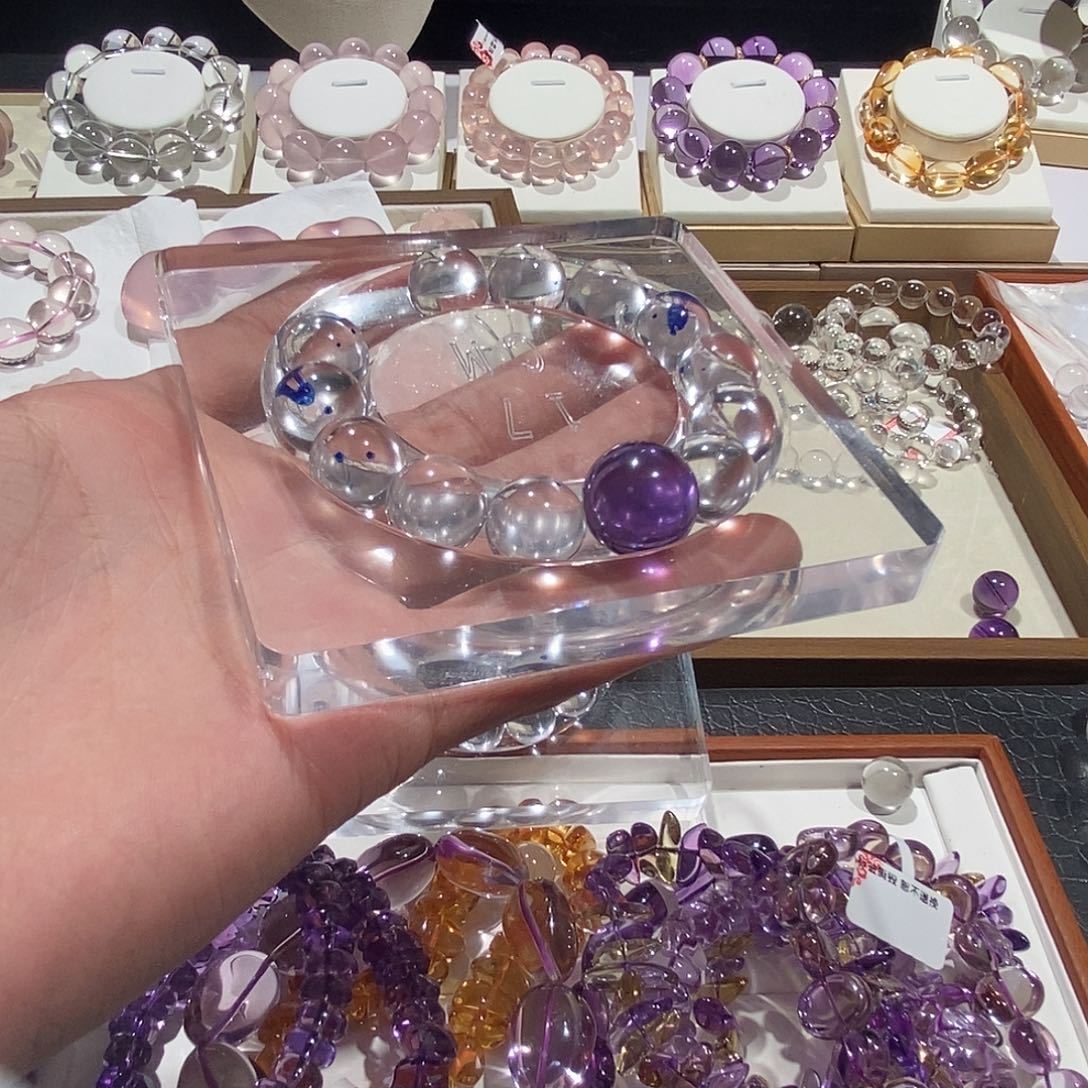 手链水晶未镶嵌定制