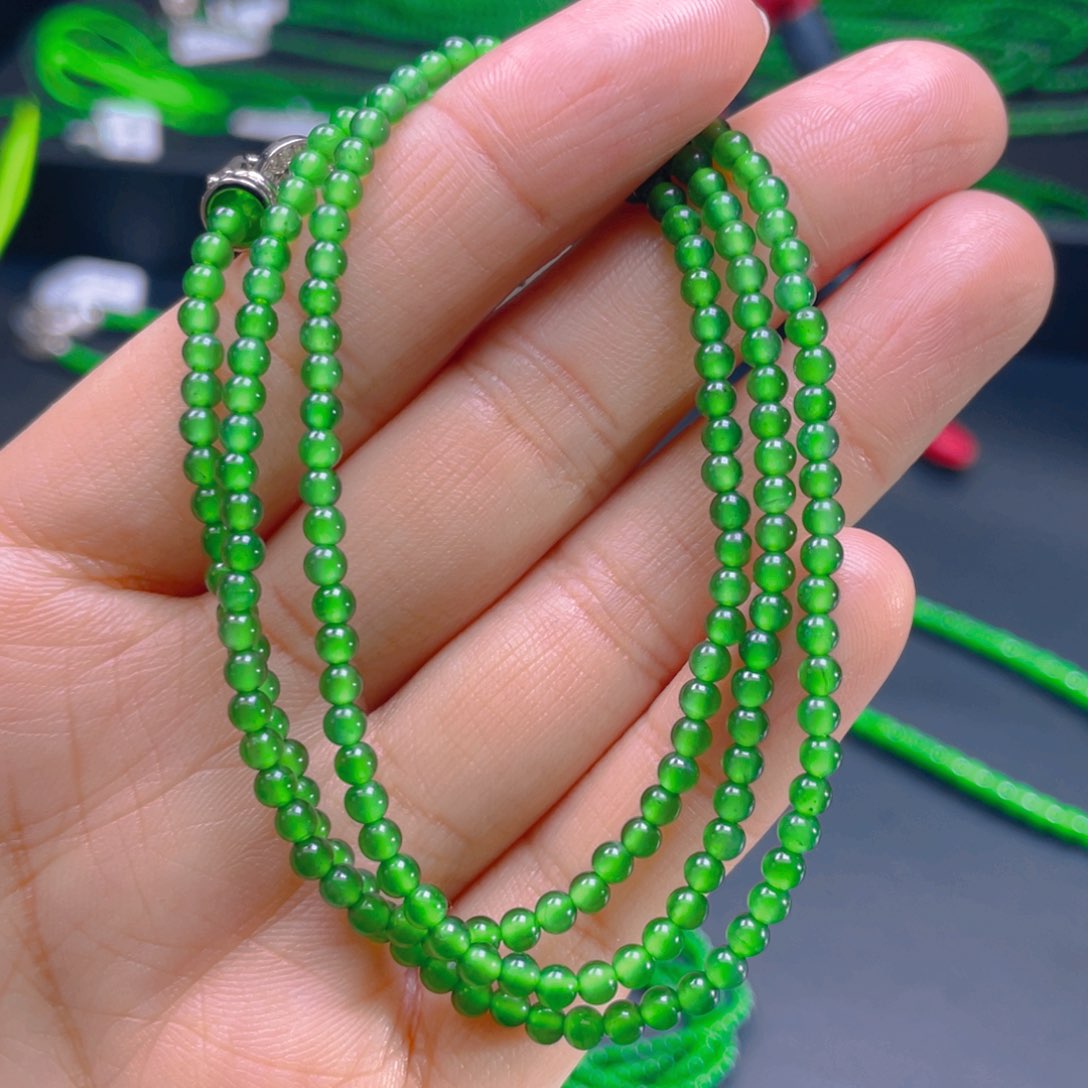 翡翠项链未镶嵌，1