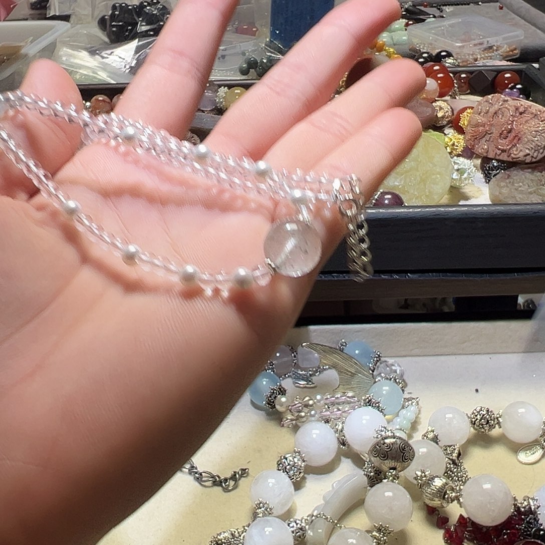 未镶嵌手链水晶水晶手链