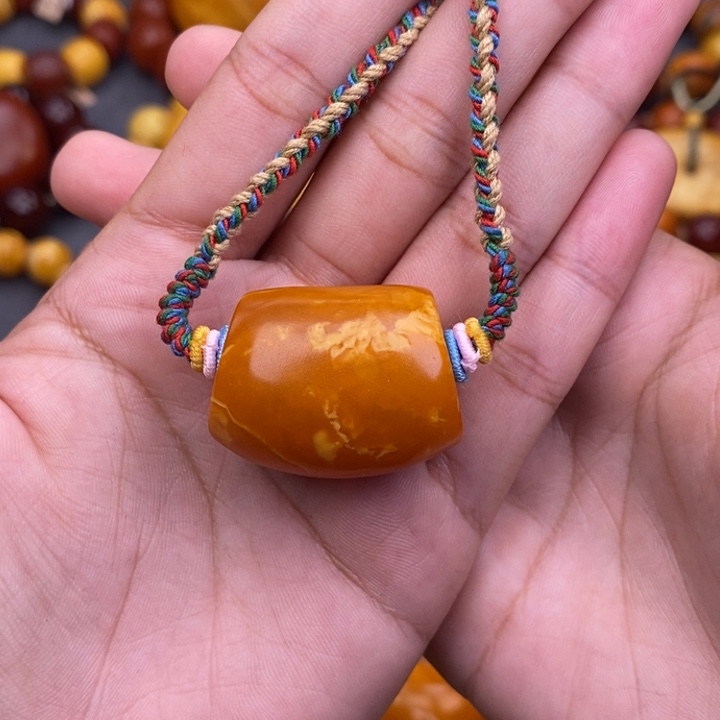 琥珀未镶嵌裸石蜜蜡L