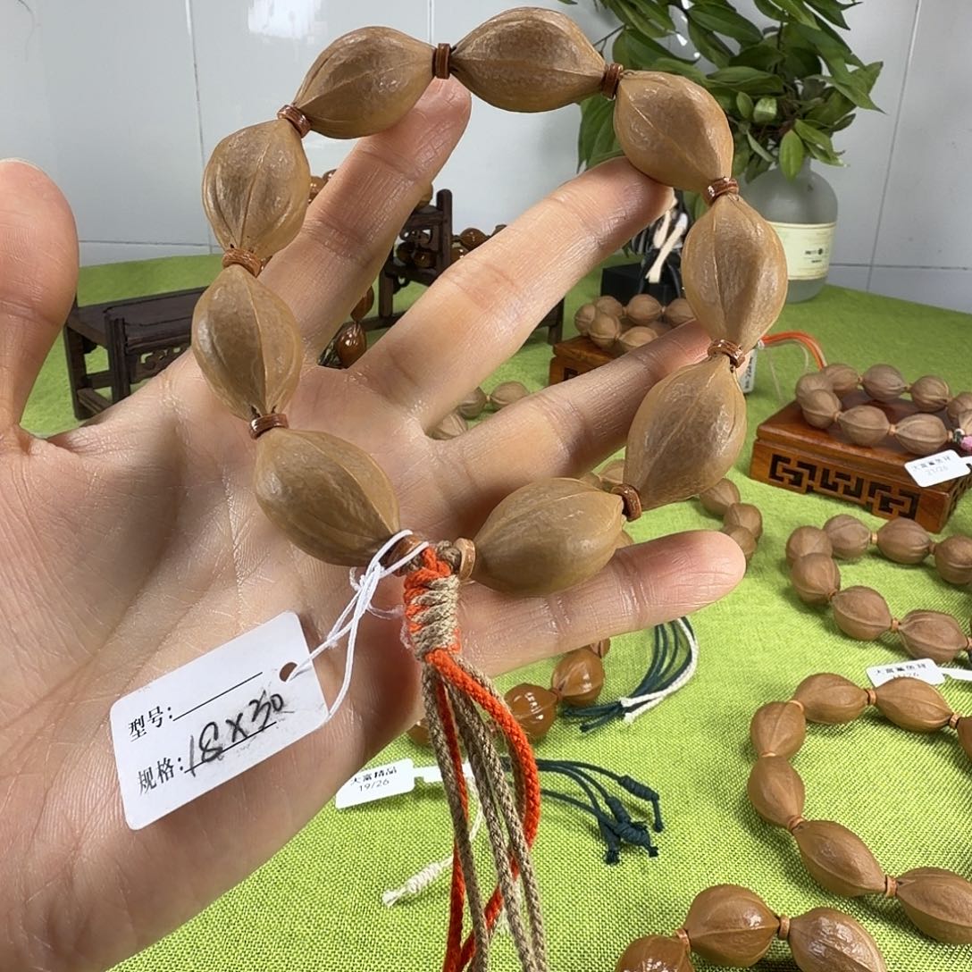 不***人橄榄核手串/手链1830梅林铁核一物一图