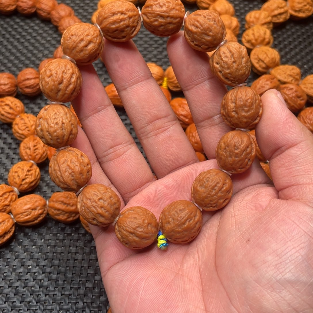 文玩核桃手串18+金豆