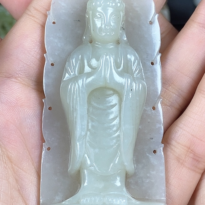 和田玉未镶嵌挂件w*生