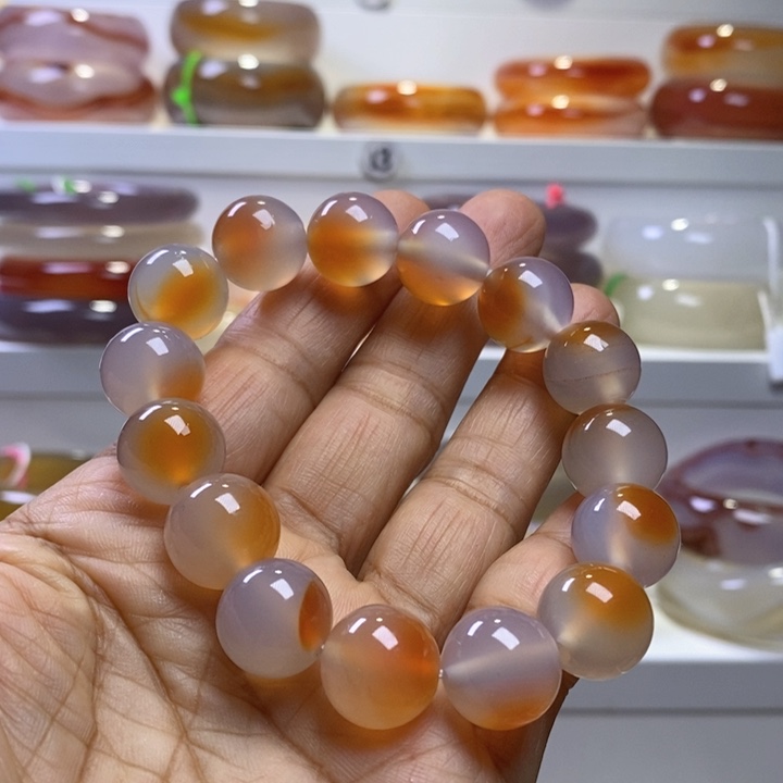 玛瑙/玉髓手链未镶嵌