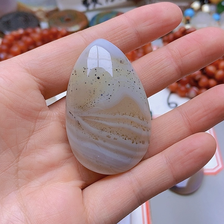 【闪购商品】未镶嵌玛瑙/玉髓珠宝半成品6***3