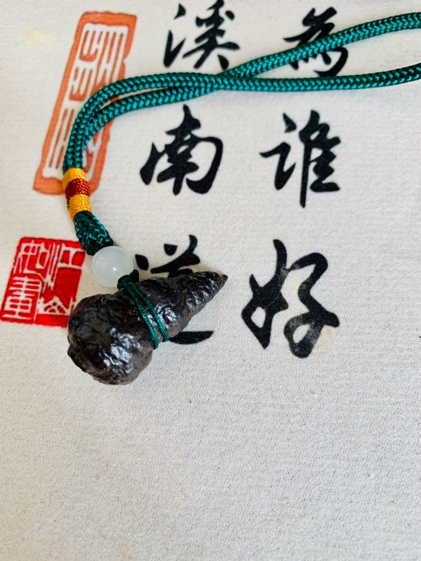 沙漠黑金刚葫芦挂坠