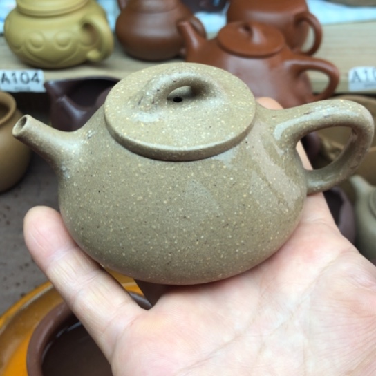 茶壶紫砂青段泥子冶130豪升左右