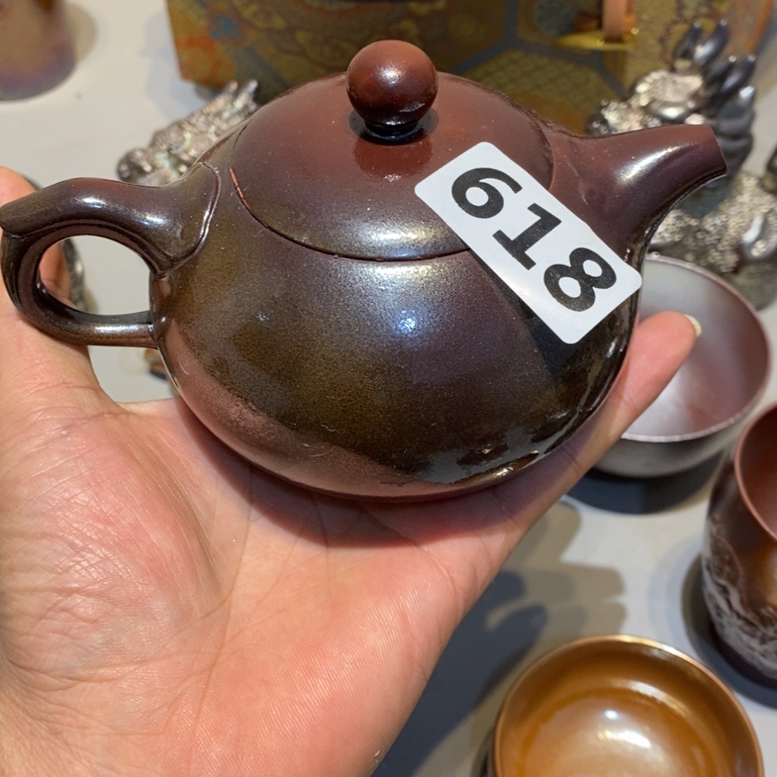 柴烧茶具陶瓷杯子