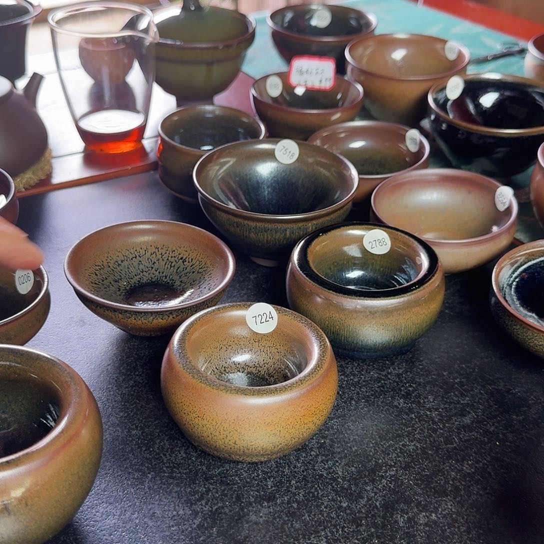 茶盏柳*堂7224 秋罗龙窑柴烧手工主人杯