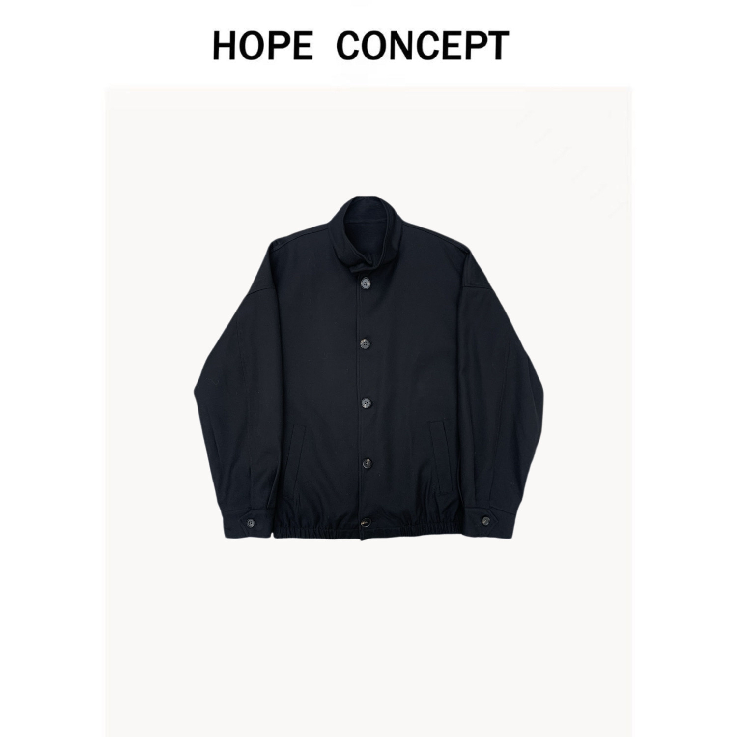 25091#HOPECONCEPT贵公子哈灵顿长期主义 可时髦可正经廓形外套