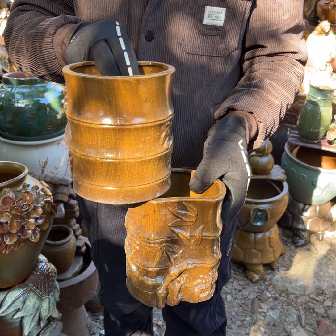 红陶高18口15有孔